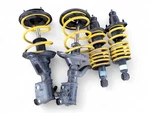 2004-2005 Honda Civic Si Front/rear Shock Absorber Strut W/spring Left/right Set Used. Price: $320.07.