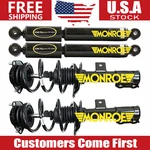 Monroe Front Struts & Rear Shocks For 2011-2016 Hyundai Elantra Lifetime War New. Price: $386.43.