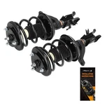 Front Complete Struts W/ Coil Springs For Honda Civic 2003-2005 172186 172185 New. Price: $149.00.