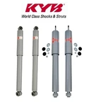 Kyb Gas-a-just Front & Rear Shocks Absorbers Oem Kit Set Of 4 For Dodge Plymouth New. Price: $196.95.