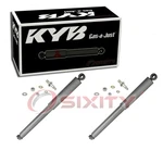 2 Pc Kyb Gas-a-just Rear Shock Absorbers For 1975-1978 Gmc K15 Suburban In New. Price: $130.69.
