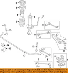 Ford Oem 18-21 Expedition Rear Suspension Struts Components-strut JL1Z18125E New. Price: $219.80.