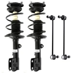 For Toyota Corolla 2009-2013 1.8L Front Complete Shock Struts Sway Bar End Links New. Price: $131.55.