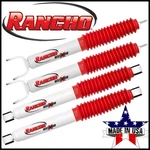 Rancho RS5000X Shock Set 1999-06 Chevy Gmc Silverado Sierra 1500 4WD 4" Lift New. Price: $292.96.