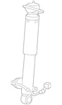 Genuine Gm Premium Monotube Rear Shock Absorber 22856938 New. Price: $118.35.