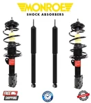 Complete Monroe Oem Front Strut & Rear Shock For 2006-2011 Toyota Yaris New. Price: $375.56.
