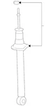 Genuine Lexus Shock Absorber 48530-80386 New. Price: $297.55.