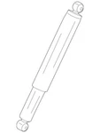 Genuine Ford Shock Absorber HC3Z-18125-EM New. Price: $67.22.