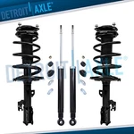 Front Strut With Coil Spring Rear Shocks For 2007 2008 2009 2010 Toyota Sienna New. Price: $239.74.