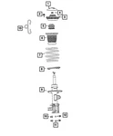 Genuine Mopar Front Suspension Strut Right 68632594AA New. Price: $455.80.