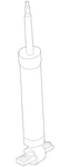 Genuine Ford Suspension Shock Absorber FR3Z-18125-AG New. Price: $122.61.