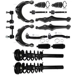 Front Strut Control Arms Sway Bar Link Kit For 98-02 Honda Accord W/ Coil Spring New. Price: $205.68.