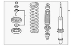 Genuine Honda Suspension Strut And Coil Spring Assembly 51601-SDP-A14 New. Price: $200.71.