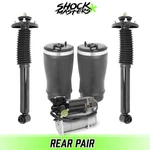Rear Air Springs Shocks Compressor Kit 2000-2006 Bmw X5 W/ 4 Corner Leveling New. Price: $323.00.