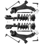 Front Struts Shock Control Arms Ball Joint For 2010-17 Chevy Equinox Gmc Terrain New. Price: $273.79.