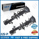Front Pair Suspension Struts Coil Spring Assembly Set For 2011-2019 Nissan Leaf New. Price: $184.88.