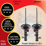 Kyb Oem Front Struts For 2016 Scion Ia Lifetime Warranty New. Price: $245.98.