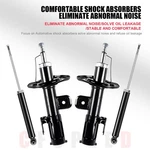 4PCS Front Rear Full Set Shock Strut Assembly For Toyota Prius 1.8L 2010-2013 New. Price: $89.11.