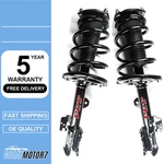 Front Left & Right Struts W/ Coil Springs Fcs Auto Set Fits Toyota Venza 09-14 New. Price: $326.19.