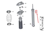 New Mini Clubman F54 Rear Shock Absorber 37106884544 Original No Duty. Price: $346.20.