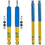 Bilstein 4600 Front & Rear Monotube Shocks Fits 05-16 F250 F350 Super Duty 4WD New. Price: $270.00.
