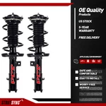 Fcs New Oe Complete Front Struts For 2016-2019 Chevrolet Cruze 1.4L Turbo. Price: $367.44.