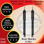 Monroe Oem Rear Shock For 2012-2015 Honda Civic 1.8L Sedan Lifetime Warranty New. Price: $152.00.