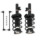 Maxpeedingrods Front Struts W/sway Bar Links For Mazda 2004-2013 5 06-10 New. Price: $105.22.