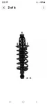 Monroe Rear Left Suspension Strut And Coil Spring Assembly 171101L New. Price: $90.00.