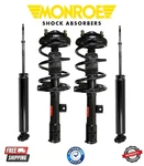 Complete Monroe Front Coil Spring & Rear Shock Fits 07-09 Mitsubishi Outlander New. Price: $546.67.