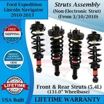 Monroe Oem Front & Rear Struts 2010-2013 Ford Expedition/ Lincoln Navigator New. Price: $559.44.