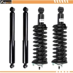 F+r (4) For Nissan Frontier Rwd 2005-21 Struts W/ Coil Spring Rear Shocks New. Price: $132.10.