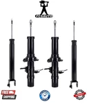 Complete Fcs Front Strut & Rear Shock Assembly Fits Infiniti G25 G35 G37 Q40 Awd New. Price: $208.75.