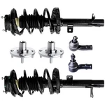 Front Strut Assemblies W/ Spring Wheel Bearings Tierods Kit 00-05 Ford Focus New. Price: $176.86.