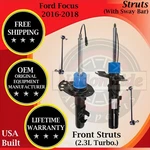 Motorcraft Oem Front Struts W/ Sway Bar 2016-2018 Ford Focus Lifetime Warr. New. Price: $515.38.