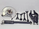 2017-2023 Tesla Model Rear Left Suspension Knuckle Control Arm Assembly Oem Used. Price: $349.00.