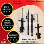 Monroe Oem Front Struts & Rear Shocks For 2008-2015 Scion Xb 9 Yr Warranty New. Price: $307.97.