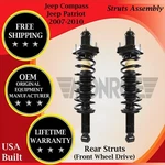 Monroe Oem Rear Strut For 2007-2010 Jeep Compass/patriot 2WD Lifetime Warranty New. Price: $214.04.