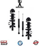 Complete Fcs Front Struts & Rear Shocks For 2015-2017 Chrysler 200 Awd New. Price: $420.11.