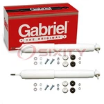 2 Pc Gabriel Front Shock Absorbers For 1984-1990 Jeep Wagoneer Spring Strut Xj New. Price: $96.86.