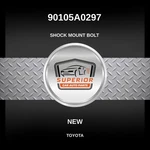 Genuine 2007-2021 Toyota Tundra Shock Mount Bolt 90105A0297 New. Price: $39.00.
