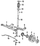 Genuine Bmw Shock Absorber 33-52-1-132-123 New. Price: $188.48.