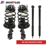 SET(4) Front+rear Shock Absorbers Struts Assembly For 2004-2010 Toyota Sienna New. Price: $156.88.