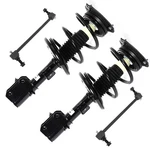 Front Struts With Coil Spring Sway Bar End Links For 2009-2014 Nissan Maxima New. Price: $124.66.