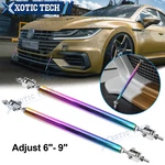 2X Adjust 6" To 9" Alloy Neo Front Bumper Lip Strut Rod Tie Support Bar For Vw New. Price: $15.99.