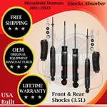 Kyb Oem Front & Rear Shocks For 2001-2003 Mitsubishi Montero 9 Yr Warranty New. Price: $306.97.
