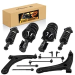 Maxpeedingrods Front Rear Struts Control Arms For Mitsubishi Lancer 2008-2017 New. Price: $308.77.