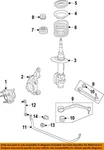 Gm Oem 2008 G8 Front Suspension Struts Components-strut 92223608 New. Price: $161.06.