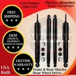Gabriel Oem Front & Rear Shocks 1990-1997 Ford Ranger 2WD Lifetime Warranty New. Price: $192.43.