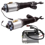 2X Air Spring Struts Shock + Compressor For Bentley Continental 3D0616005M New. Price: $583.89.